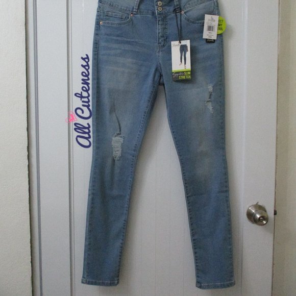 ROYALTY FOR ME Denim High Rise Skinny Jeans Size 6 - Picture 2 of 9